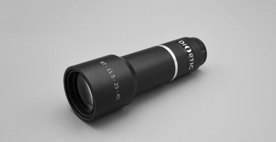 DIOPTIC bi-telecentric lens